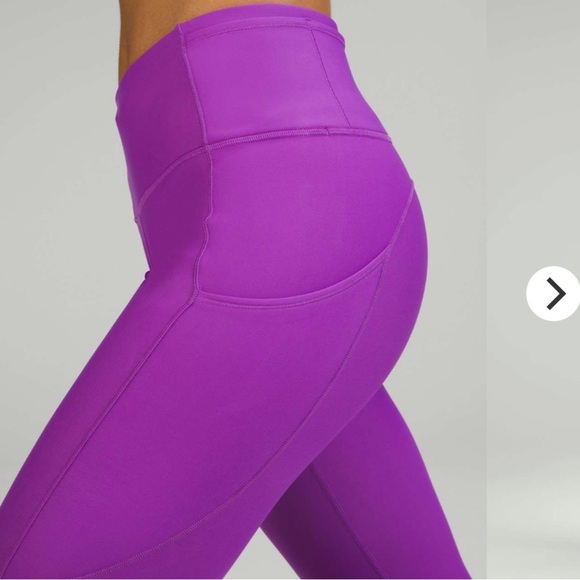 lululemon athletica Fast and Free High-Rise Leggings-28"-Moonlight Magenta - Picture 6 of 6